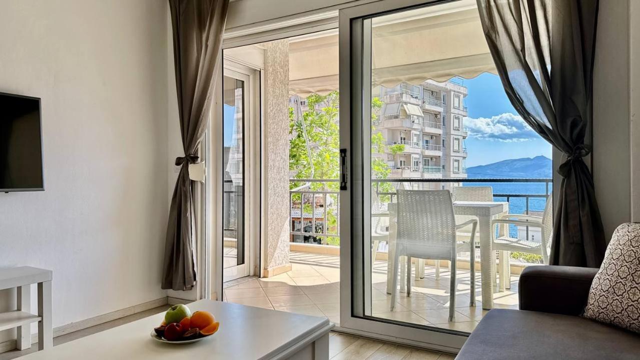 Morina Sea View Apartment Saranda Kültér fotó