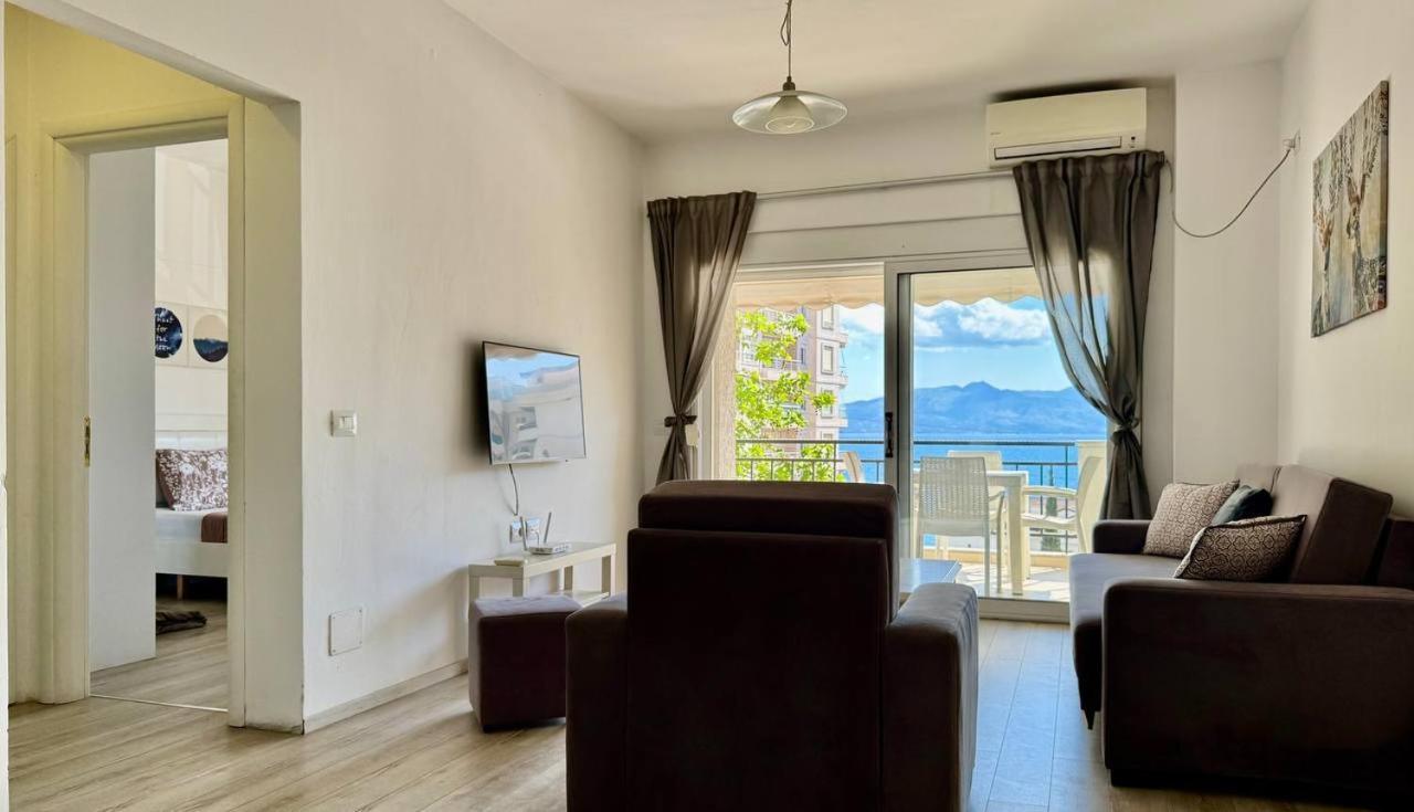Morina Sea View Apartment Saranda Kültér fotó